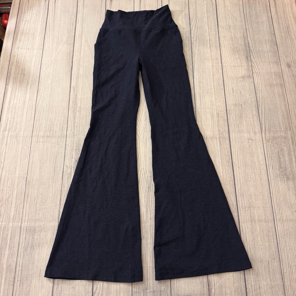 Beyond Yoga Spacedye High Waisted Flare‎ Yoga Pants Blue Size Small Women's